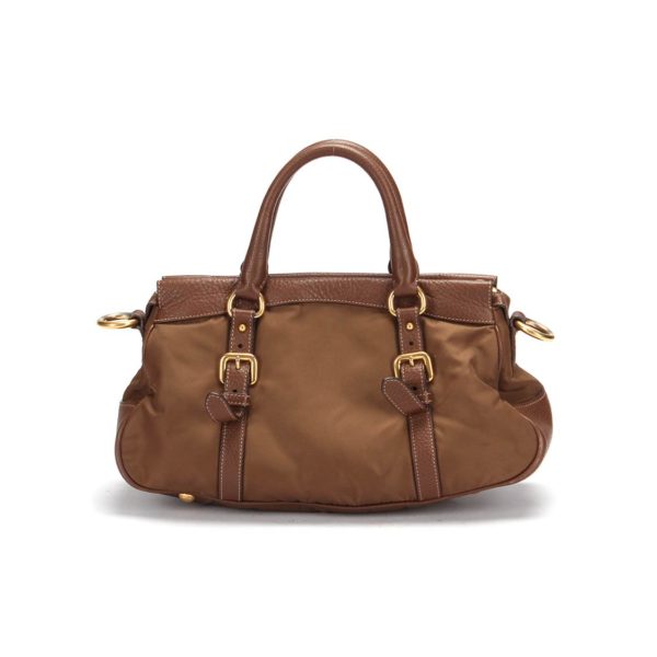 Prada Tessuto Handbag brown - Image 11