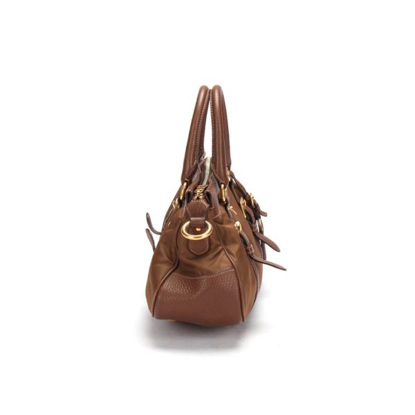 Prada Tessuto Handbag brown - Image 12