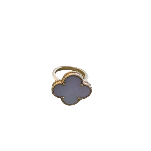 Van Cleef Alhambra Yellow Gold Ring size 52