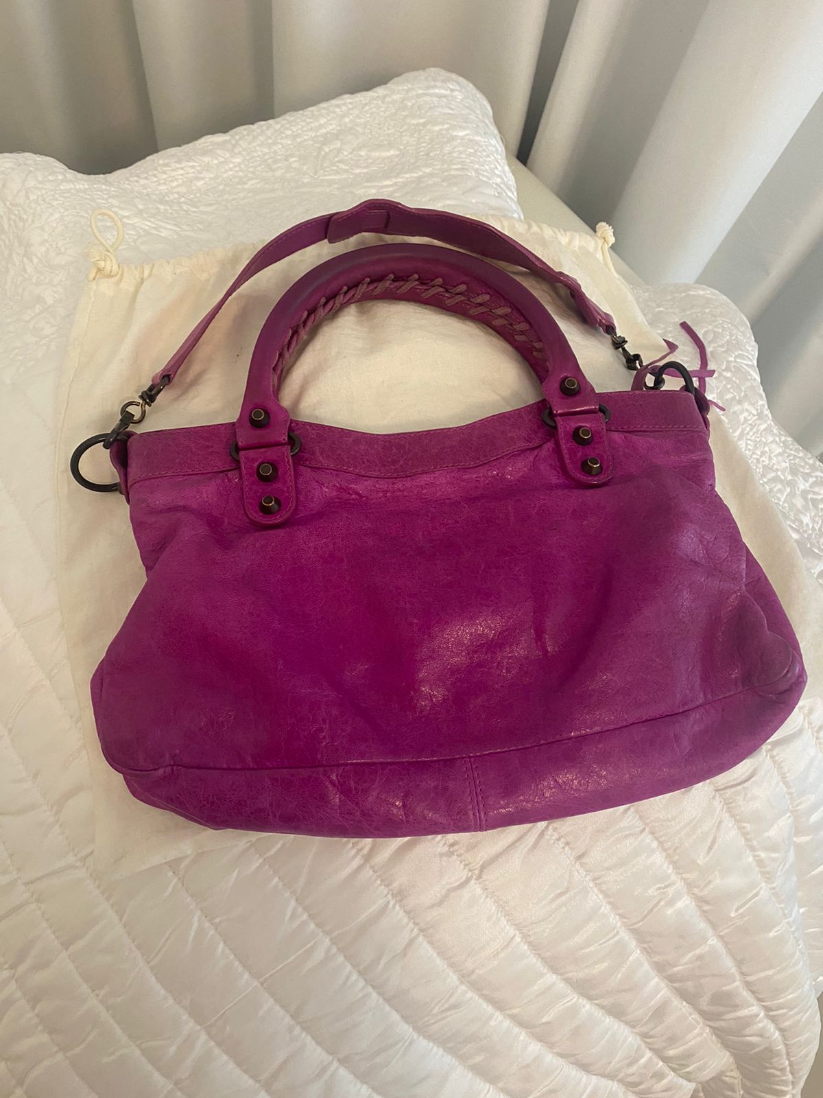 Balenciaga Leather RH First Tote | The Luxury Flavor