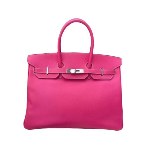 Hermes Birkin 35 Candy Rose Tyrien/Rubis Epsom Phw