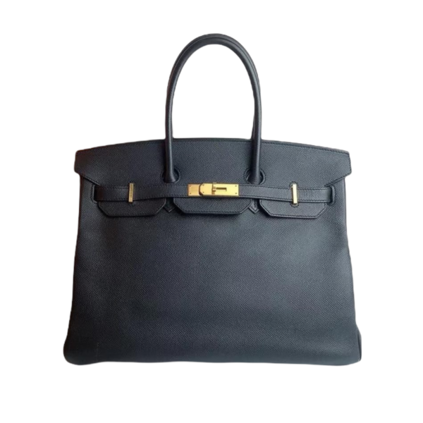 Birkin 35 Black Epsom Ghw
