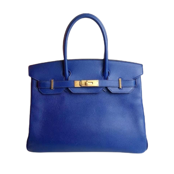Hermes Birkin 30 Blue Electric Epsom Ghw