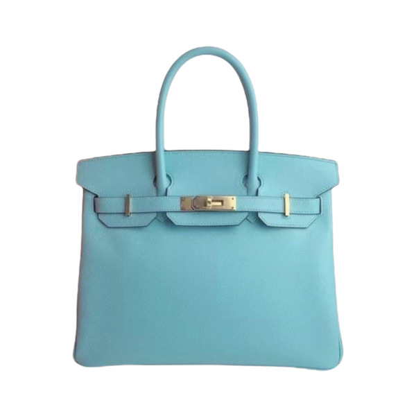 Hermes Birkin 30 Blue Atoll Epsom Ghw