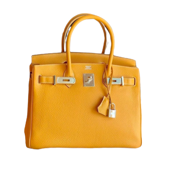 Hermes Birkin 30 Jaune d'Or Clemence Phw