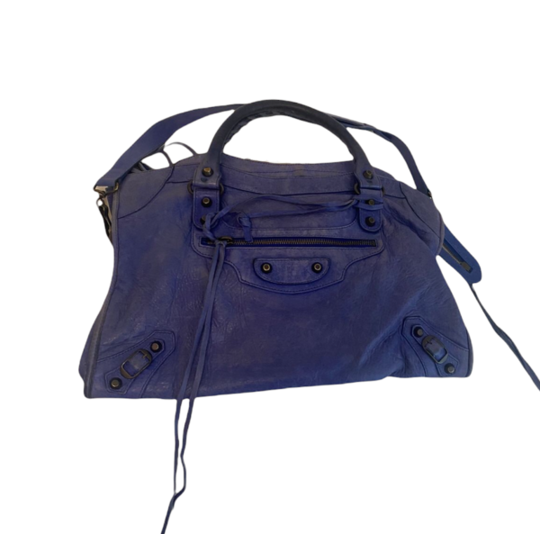 Balenciaga Blue RH Classic City Bag