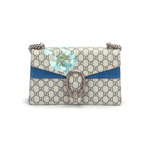 Gucci Small GG Supreme Blooms Dionysus Shoulder Bag - Image 15
