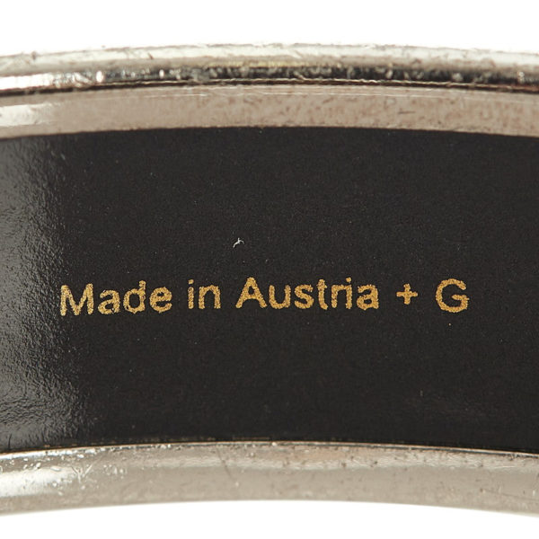 Hermes Printed Enamel Bangle - Image 3