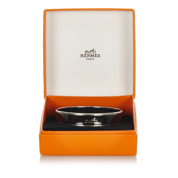Hermes Printed Enamel Bangle - Image 2