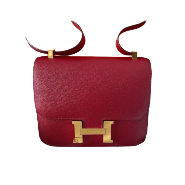 Hermes Constance 24 Rouge Grenat Epsom Ghw