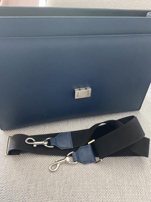 Mont Blanc Meisterstuck Blue Briefcase - Image 3