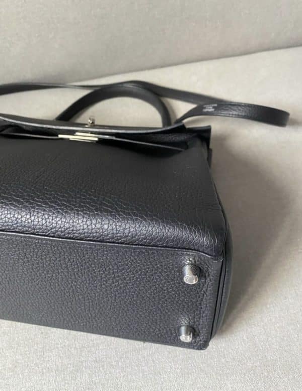 Kelly 28 Black Togo Phw - Image 5