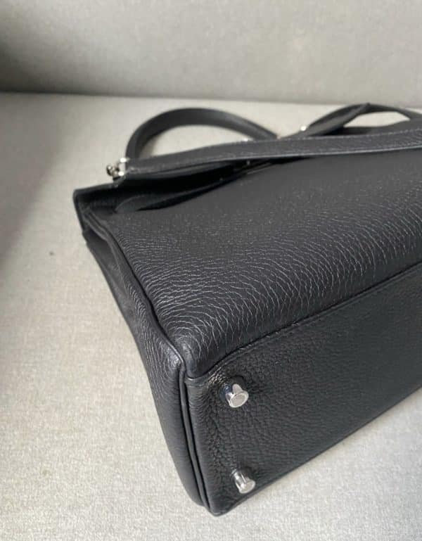 Kelly 28 Black Togo Phw - Image 3
