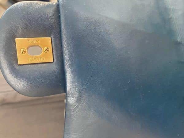 Chanel Lambskin Jumbo Single Flap Bag - Image 10