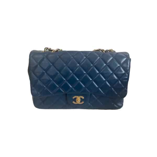 Chanel Lambskin Jumbo Single Flap Bag