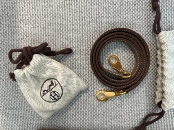 Hermes Kelly 25 etoupe togo ghw - Image 8