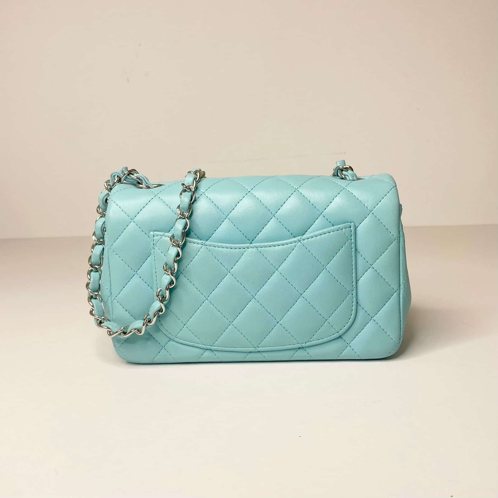 Mini Chanel Tiffany Blue Bag - The Luxury Flavor