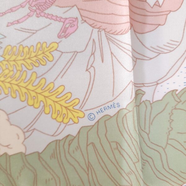Hermes Le Carnaval des Animaux Silk Scarf 90 - Image 4