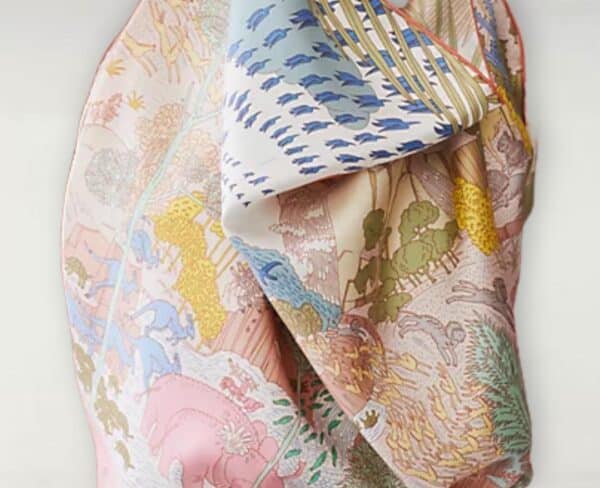 Hermes Le Carnaval des Animaux Silk Scarf 90 - Image 3