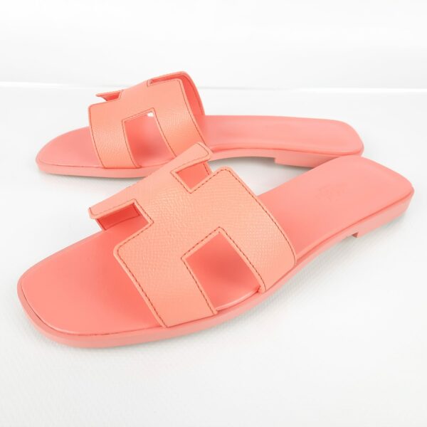 Hermes Oran Orange Joey Size 39 EU - Image 2