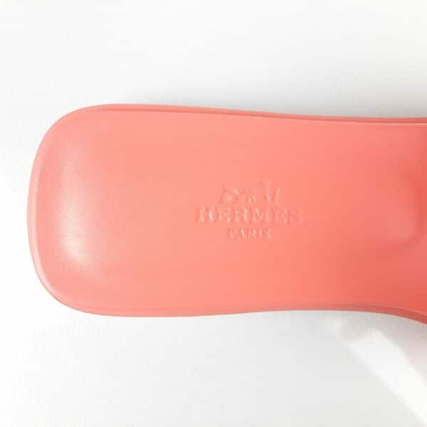 Hermes Oran Orange Joey Size 39 EU - Image 4