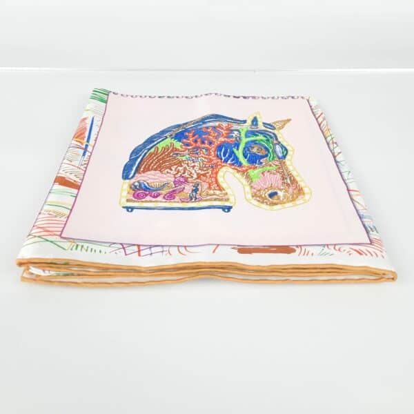 Hermes Chevaloscope Silk Scarf 90 - Image 3