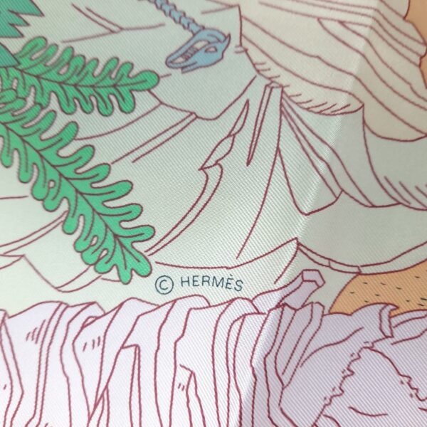 Hermes Le Carnaval des Animaux Silk Scarf 90 - Image 4