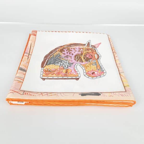 Hermes Chevaloscope Silk Scarf 90 - Image 3