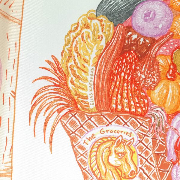 Hermes Chevaloscope Silk Scarf 90 - Image 8
