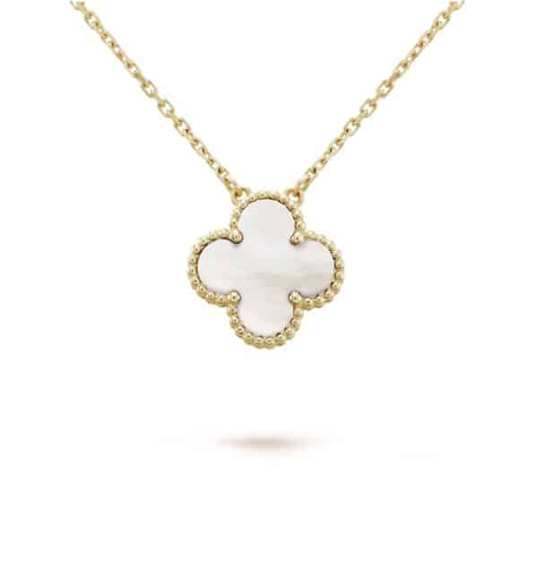 Van Cleef & Arpels Sweet Alhambra Pendant Gold