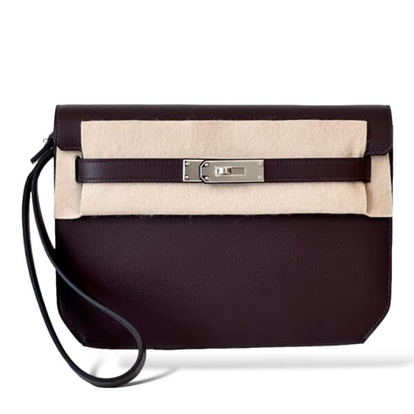 Hermes Kelly Depeche Rouge Sellier PHW
