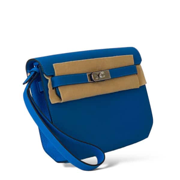Hermes Kelly Depeche Bleu Hydra Togo PHW - Image 2
