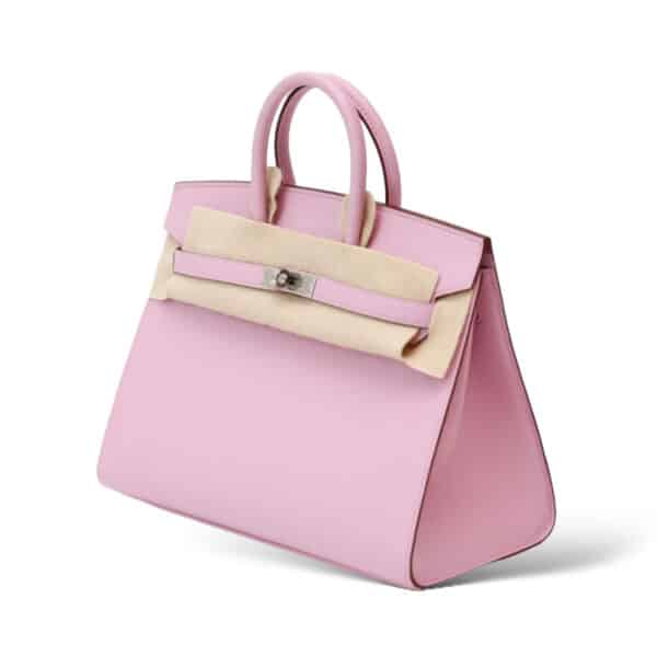 Hermes Birkin 25 Mauve Sylvestre Epsom PHW - Image 2