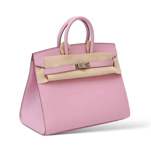 Hermes Birkin 25 Mauve Sylvestre Epsom PHW - Image 3