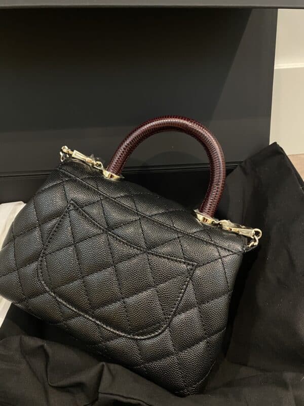 Chanel mini coco handle handbag - Image 3