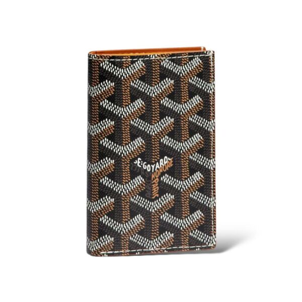 Goyard Saint-Pierre Wallet Black and Tan