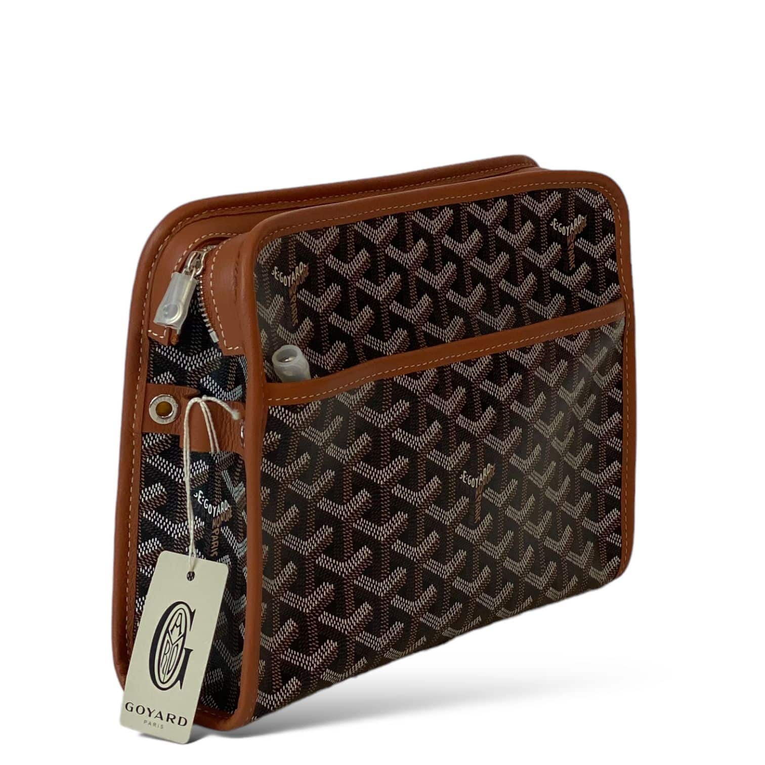 Goyard Jouvence Toiletry Pouch Coated Canvas at 1stDibs