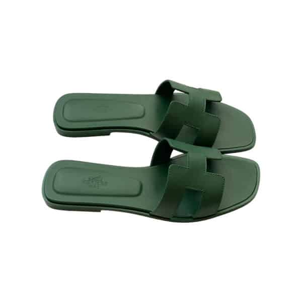 Hermes Oran Vert Electrique 38.5 EU - Image 2