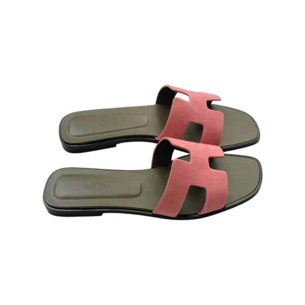 Hermes Oran Rose Du Desert Size 38.5 EU - Image 2