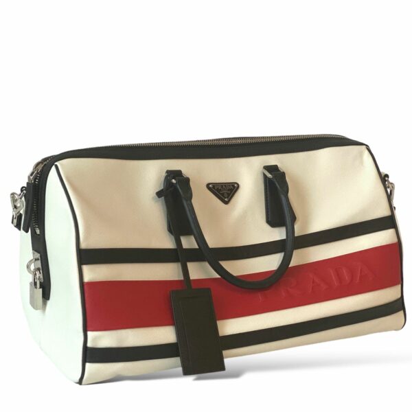 Prada Saffiano Leather Travel Bag - Image 2