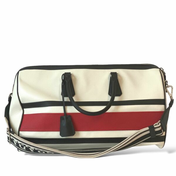 Prada Saffiano Leather Travel Bag - Image 4