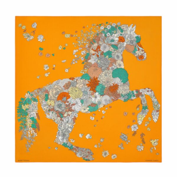 Hermes Robe Legere Scarf 90