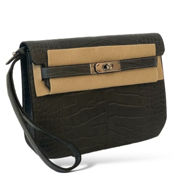 Hermes Kelly Depeche Graphite PHW - Image 2