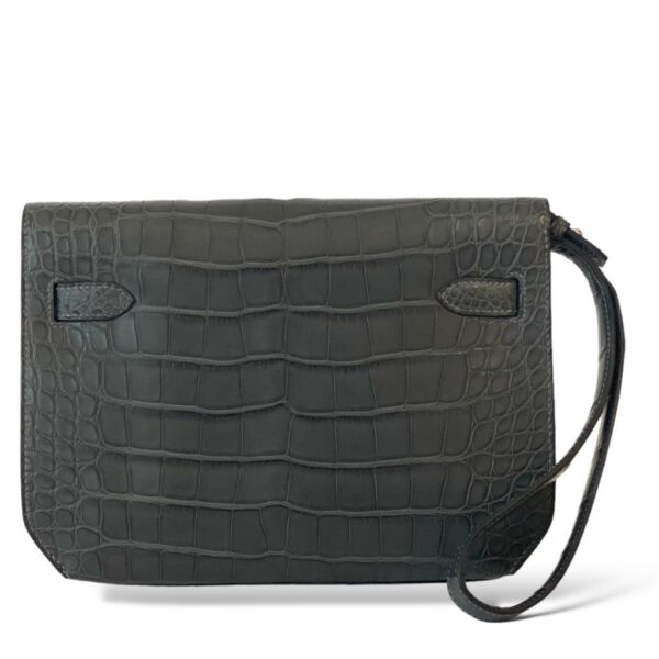 Hermes Kelly Depeche Graphite PHW - Image 4