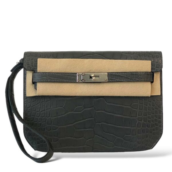 Hermes Kelly Depeche Graphite PHW