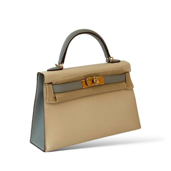 Hermes Mini Kelly Special Order GHW - Image 3