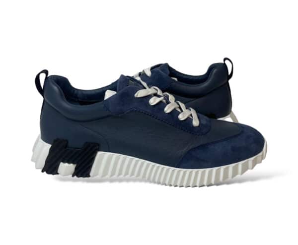 Hermes bouncing 44.5 EU sneakers blue - Image 2