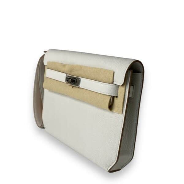 Hermes Kelly Depeche Gris Pale PHW - Image 2