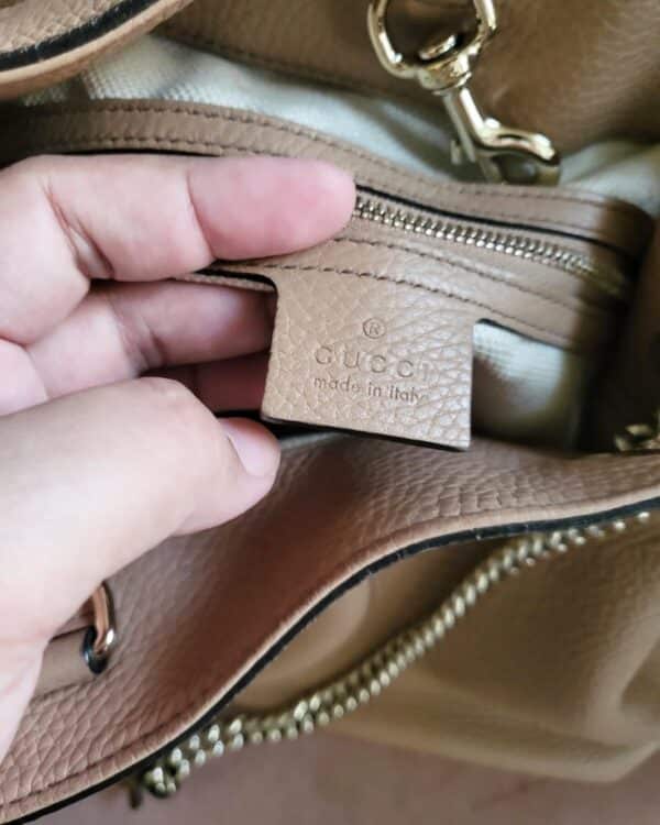 Gucci Soho Light Gold Medium Shoulder Bag - Image 6
