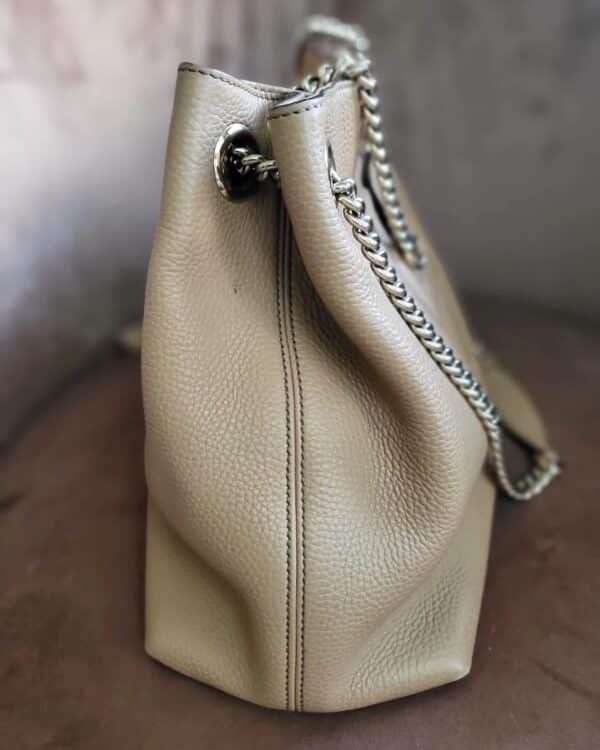 Gucci Soho Light Gold Medium Shoulder Bag - Image 4